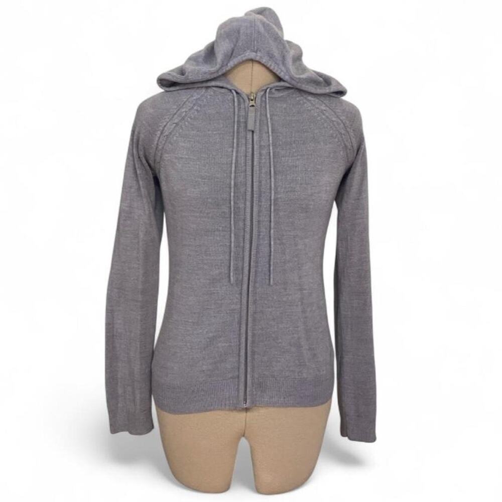 Y2K Mossimo Gray Zip Up Hoodie, Size S